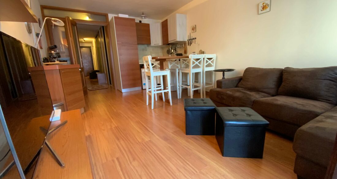 Trois pièces sur les pistes avec deux garages.