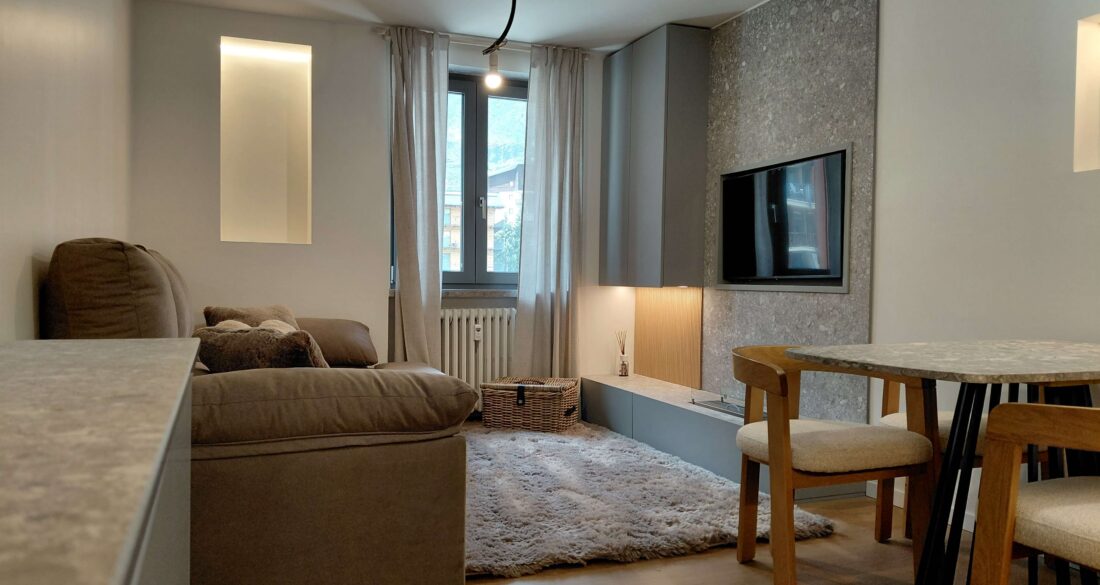 Splendido appartamento con due camere e box auto